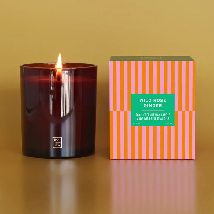BOTANICA - Essentials: Wildrosen- und Ingwerkerze | 12 oz.