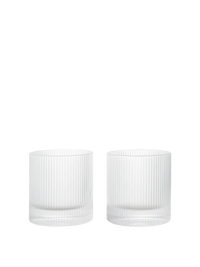 Ferm Living - Ripple Gläser - 2er-Set