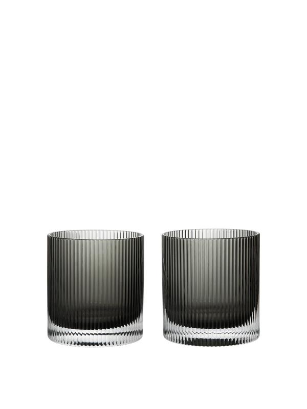 Ferm Living - Ripple Gläser - 2er-Set