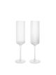 Ferm Living - Ripple Champagne Flutes - Set of 2