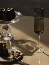 Ferm Living - Ripple Champagne Flutes - Set of 2