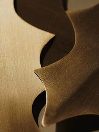 Ferm Living - Messing-Ornament Blatt (4er-Set)