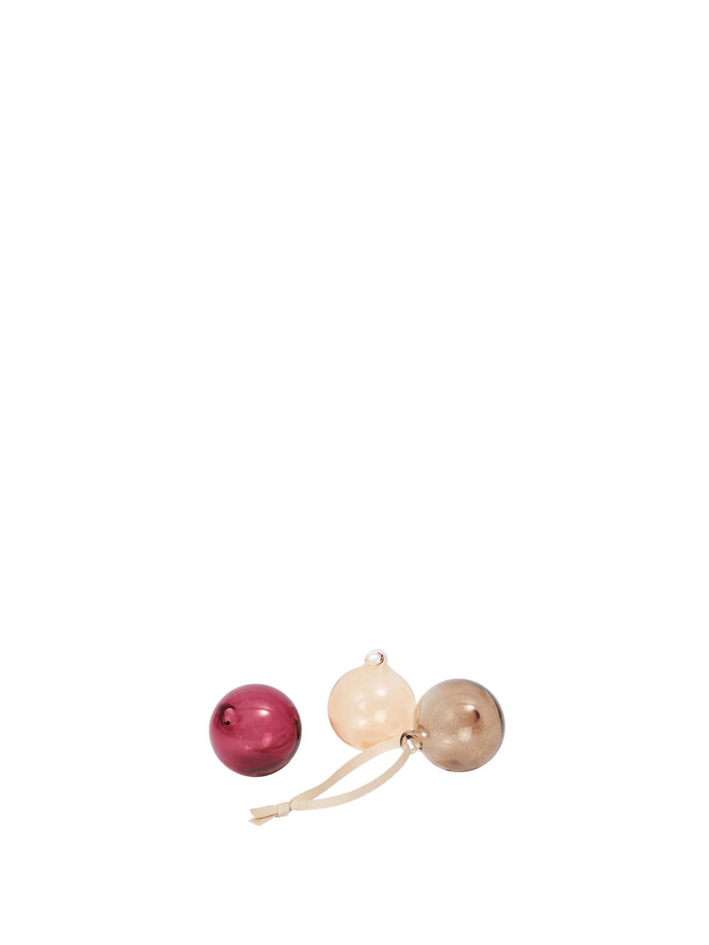 Ferm Living - Glaskugeln - Small - Set of 3