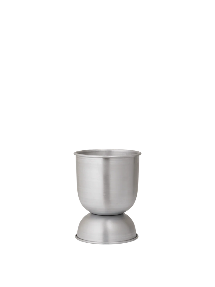 Ferm Living - Hourglass Pot Aluminium