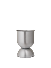 Ferm Living - Hourglass Pot Aluminium