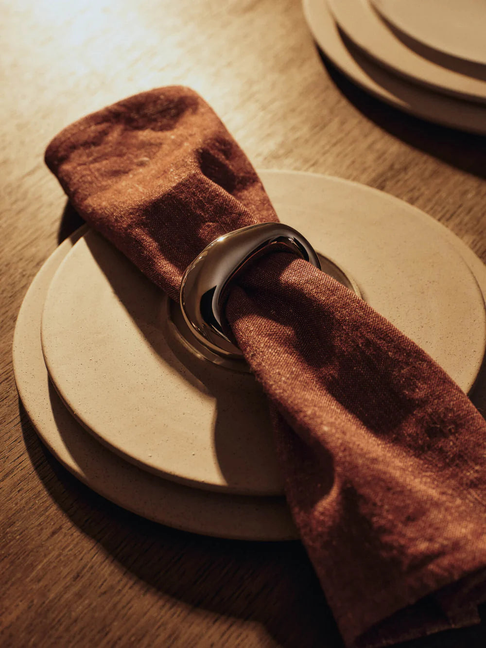 Ferm Living - Orrith Serviettenringe 4er Set