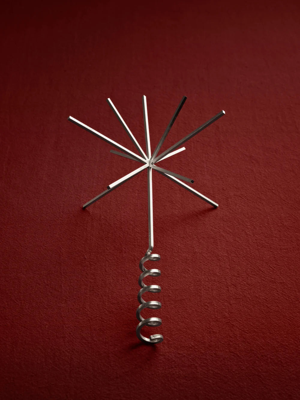 Ferm Living - Weihnachtsbaumspitze Stern Silber