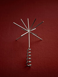Ferm Living - Weihnachtsbaumspitze Stern Silber