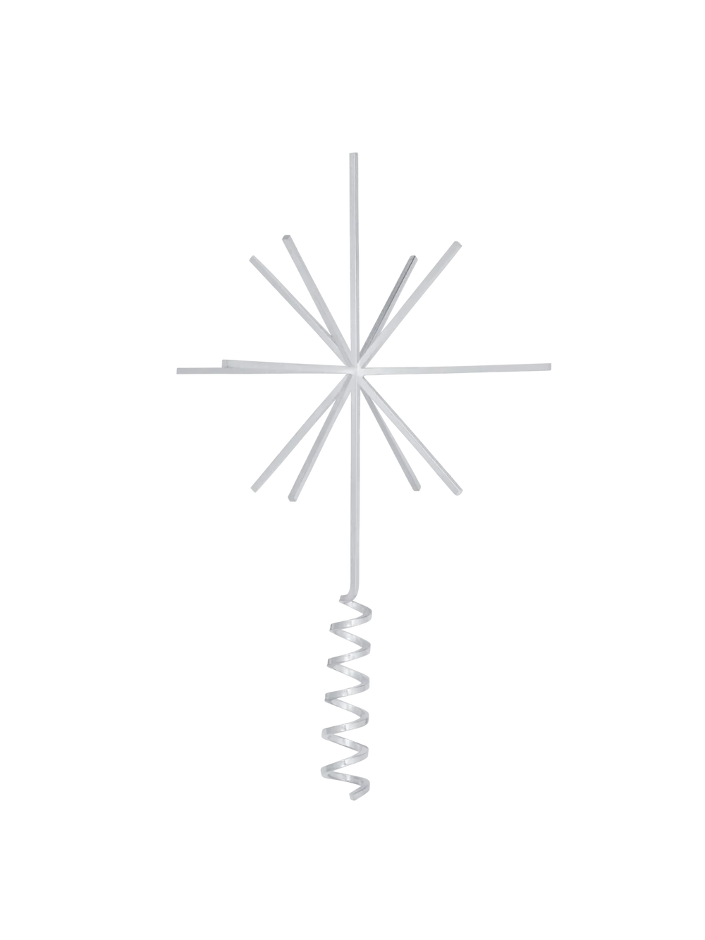 Ferm Living - Weihnachtsbaumspitze Stern Silber
