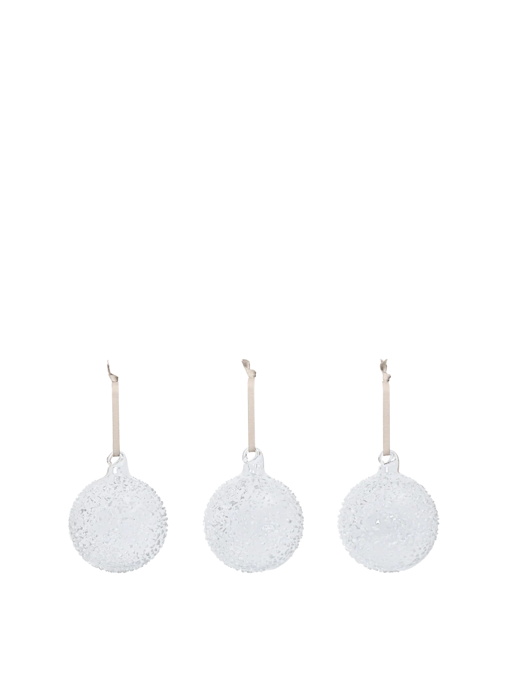 Ferm Living - Flurry Glaskugeln M 3er Set