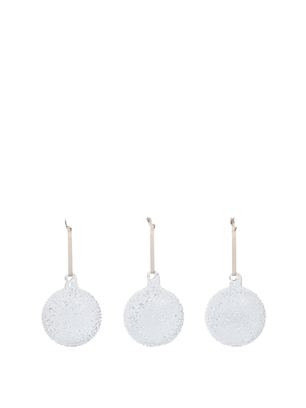 Ferm Living - Flurry Glaskugeln M 3er Set