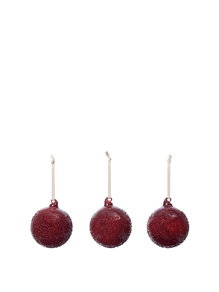 Ferm Living - Flurry Glaskugeln M 3er Set