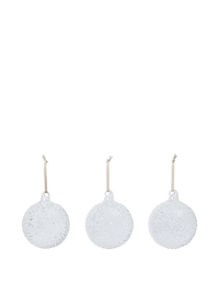 Ferm Living - Flurry Glaskugeln  L 3er Set