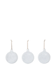 Ferm Living - Flurry Glaskugeln  L 3er Set