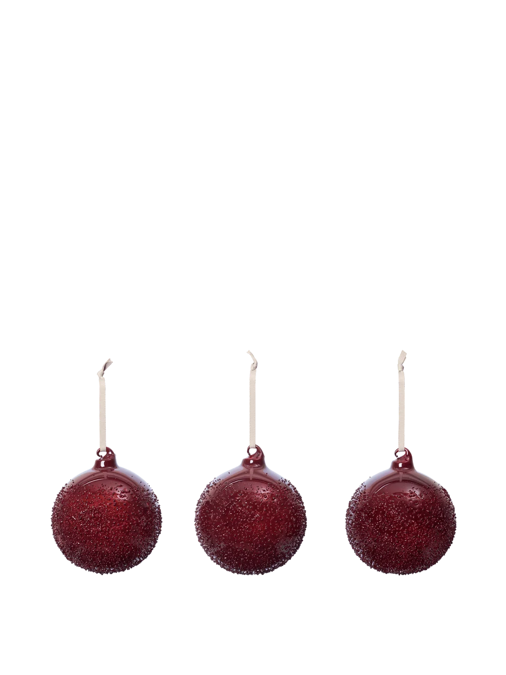 Ferm Living - Flurry Glaskugeln  L 3er Set