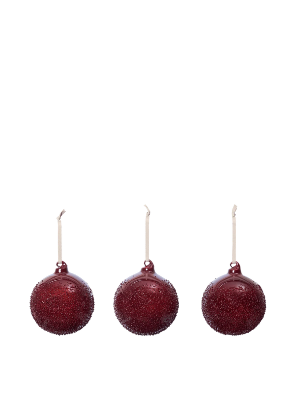 Ferm Living - Flurry Glaskugeln  L 3er Set
