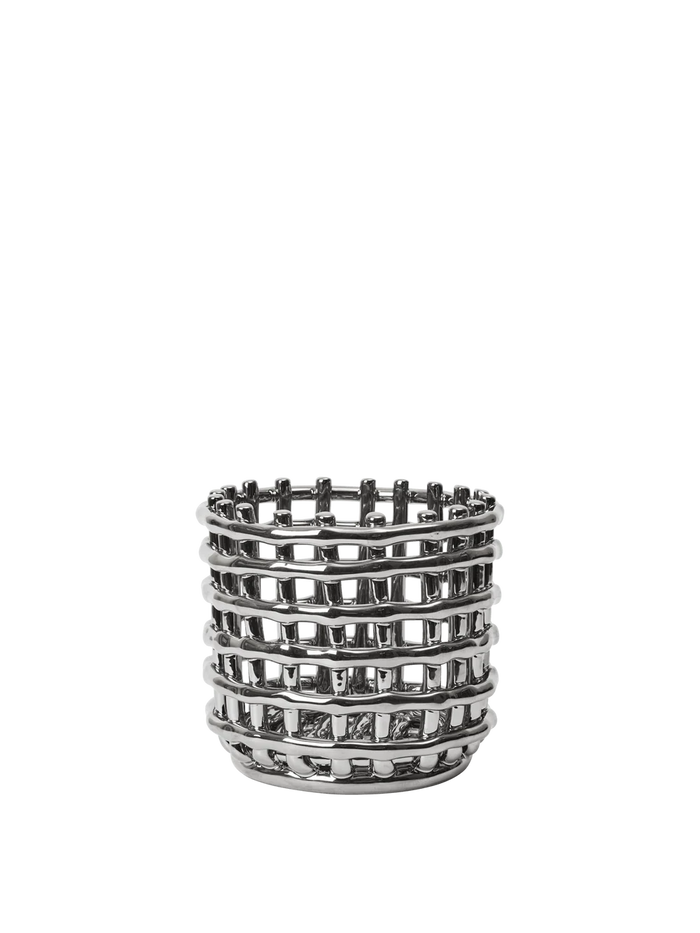 Ferm Living - Keramik Korb Silber