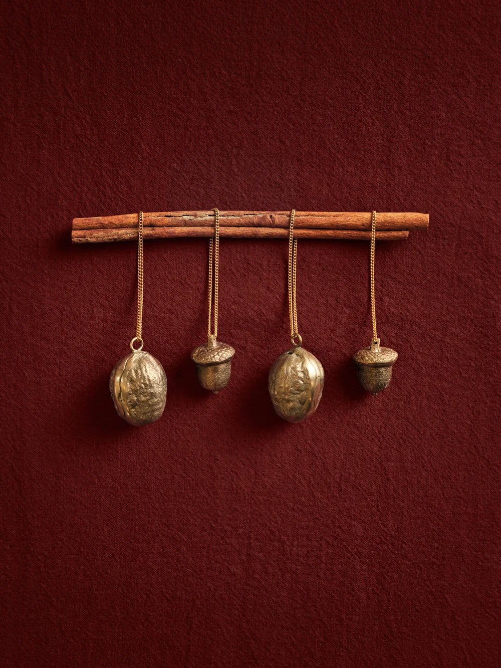 Ferm Living - Walnut Ornament 2erSet