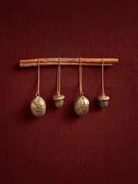 Ferm Living - Walnut Ornament 2erSet