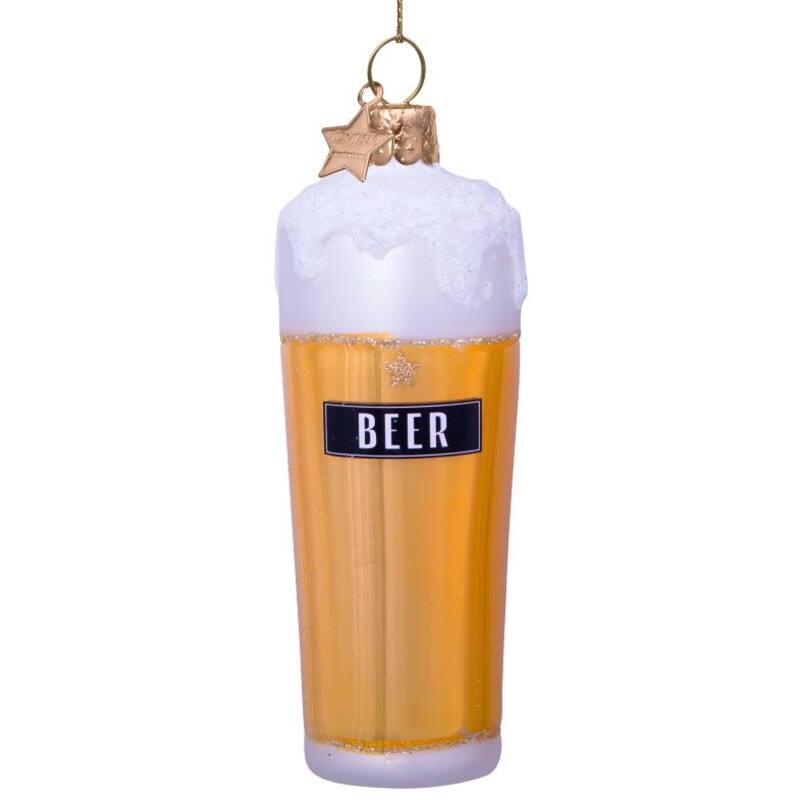 VONDELS Christbaumschmuck - Bier im Glas