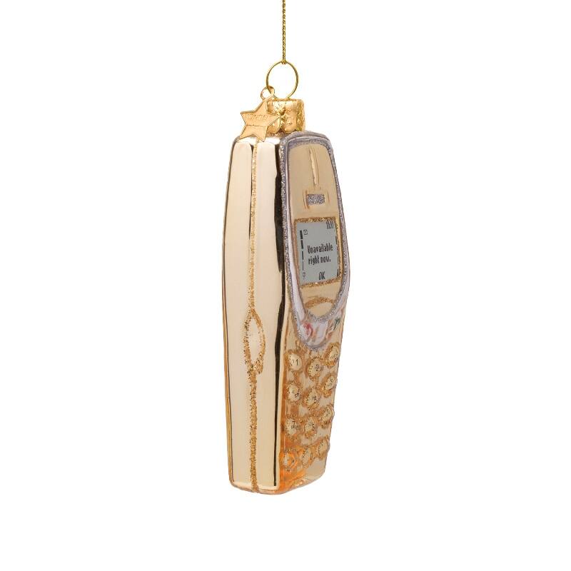 VONDELS Christbaumschmuck - Ornament - Glänzend Handy H10cm