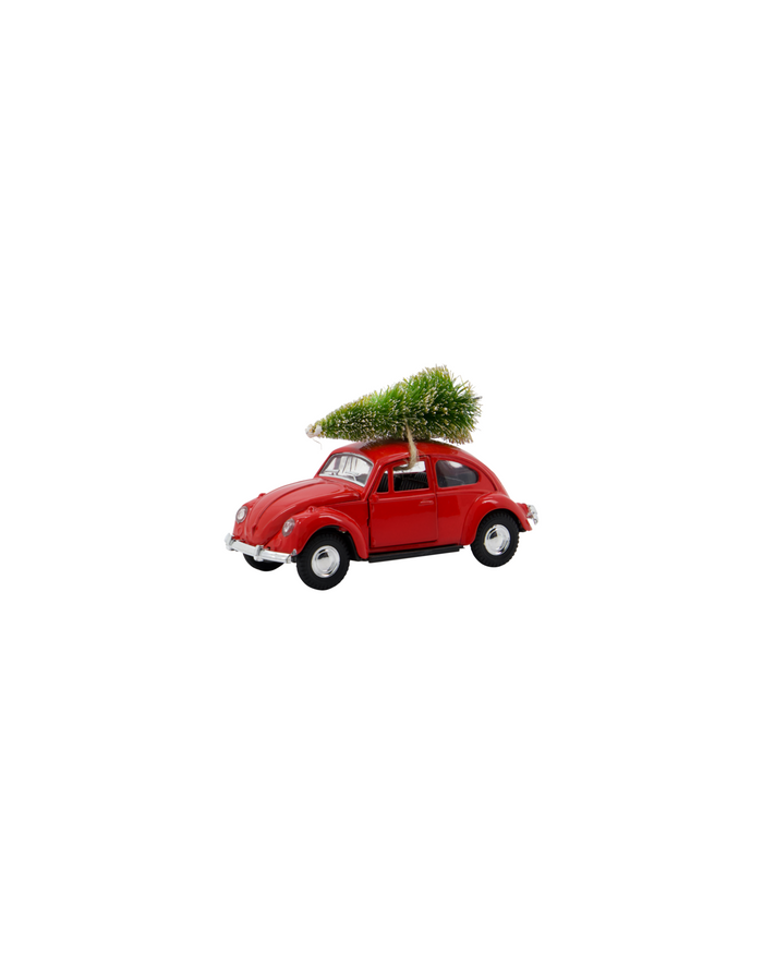 Dekoration - HDXmas car, Rot