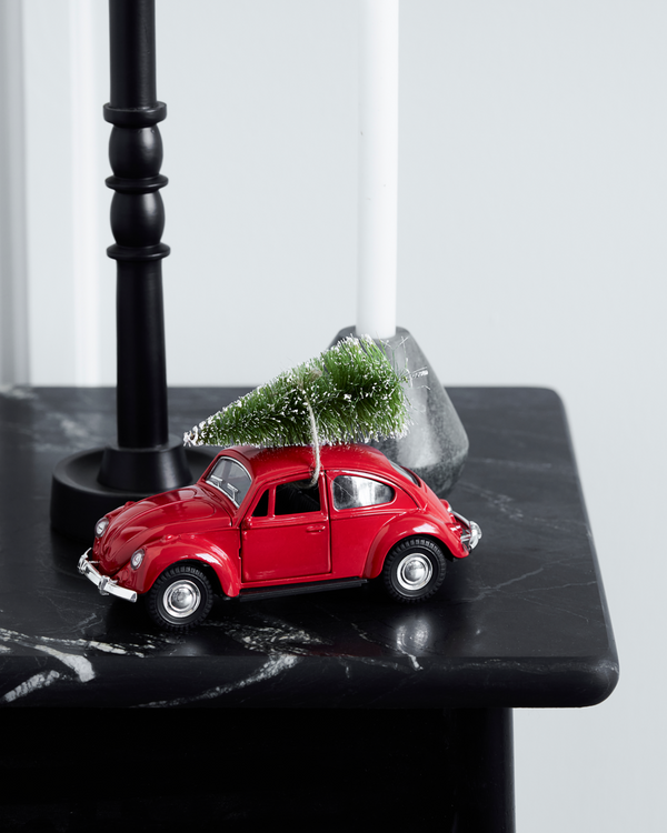 Dekoration - HDXmas car, Rot