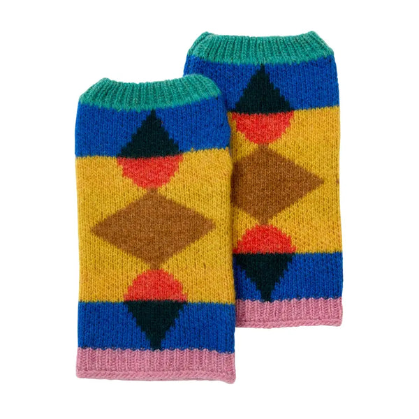 Donna Wilson - Buntglas-Handgelenkwärmer