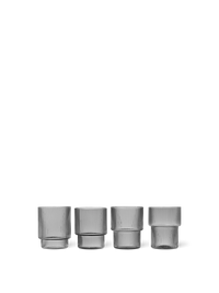 Ferm Living - Ripple Gläser (set of 4)