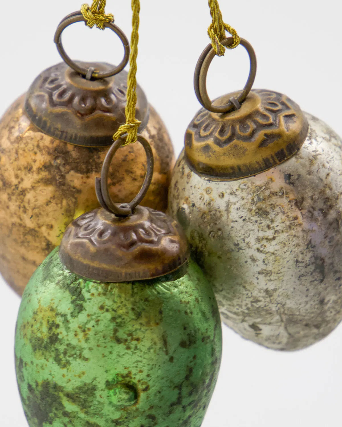 Osterschmuck -  HDPack, Grün, Rose, Off-White (12 er Set)