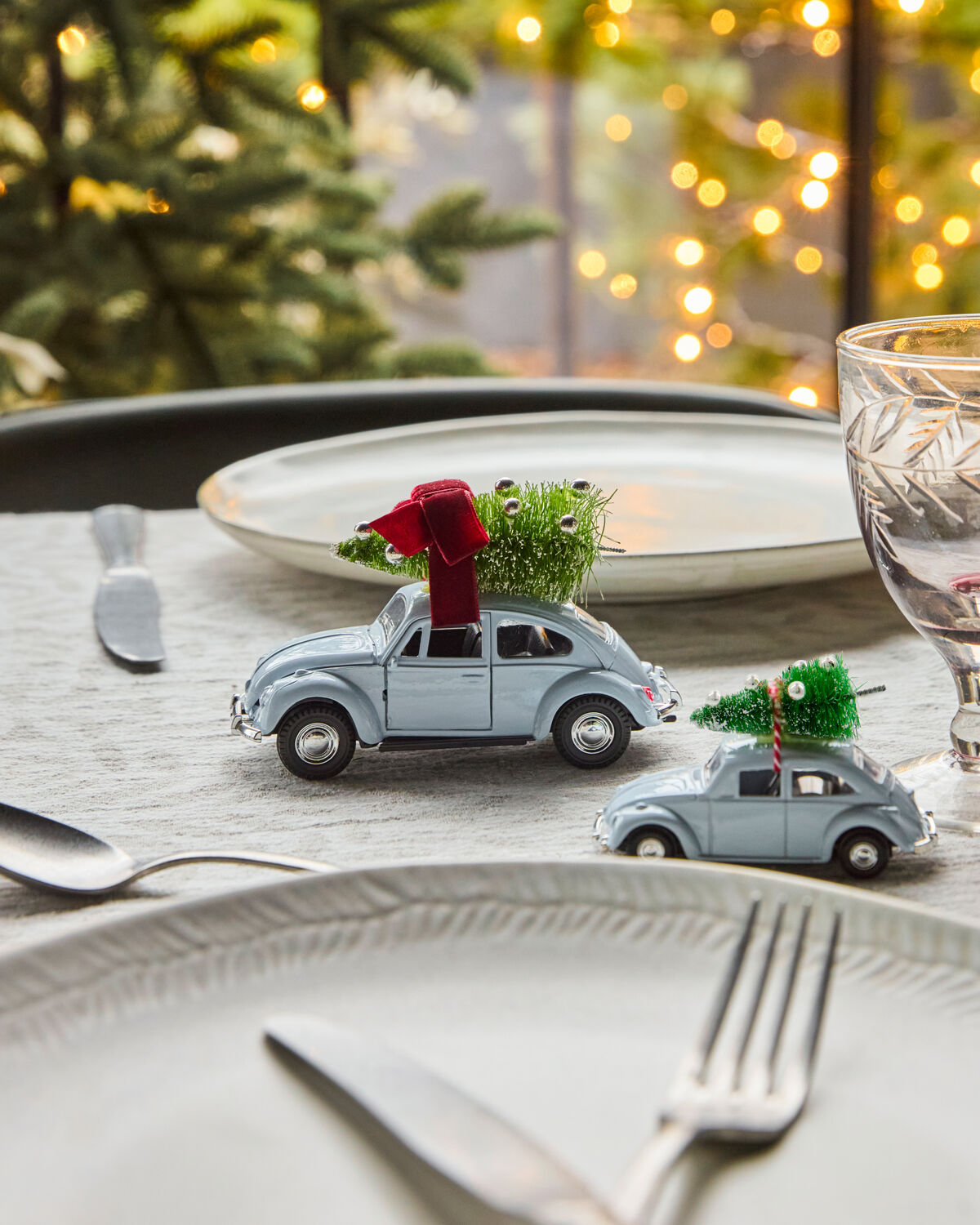 Dekoration - HDXmas car, Hellblau