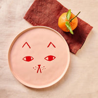 Donna Wilson - Katze Teller aus Keramik