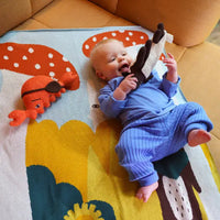 Donna Wilson - Bäume & Kreaturen Baumwoll-Kinderdecke Mini