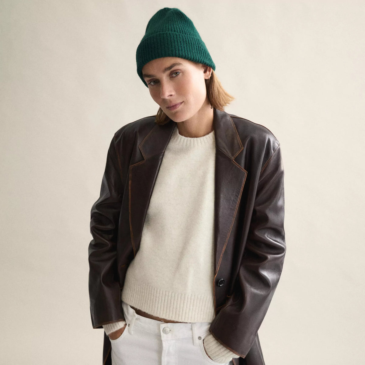 Le Bonnet Beanie - Moss