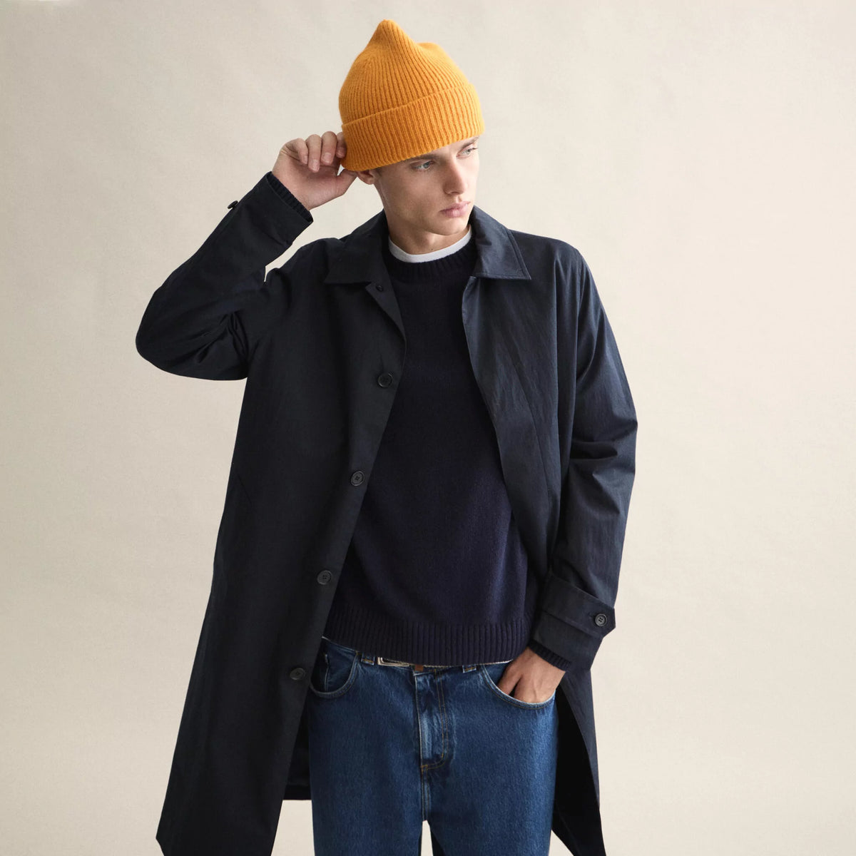Le Bonnet Beanie - Orange Peel