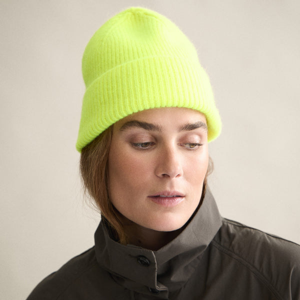 Le Bonnet Beanie - Fluo Yellow