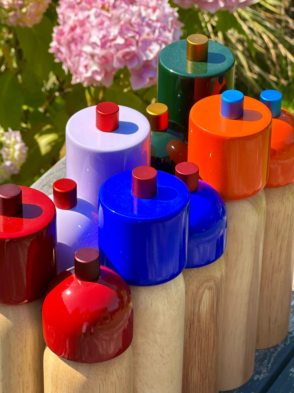 MÆGEN - Salz- und Pfeffermühlen – Orange und Blau