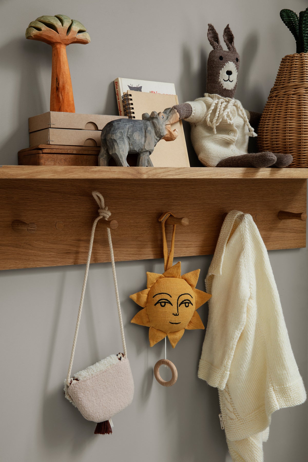 Ferm Living - Lee Merino Rabbit Family