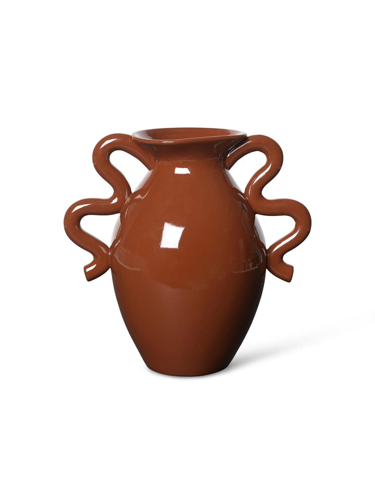 Ferm Living - Verso Vase Terracotta