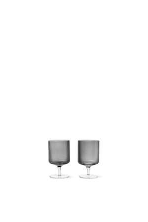 Ferm Living - Ripple Weinglas 2er Set