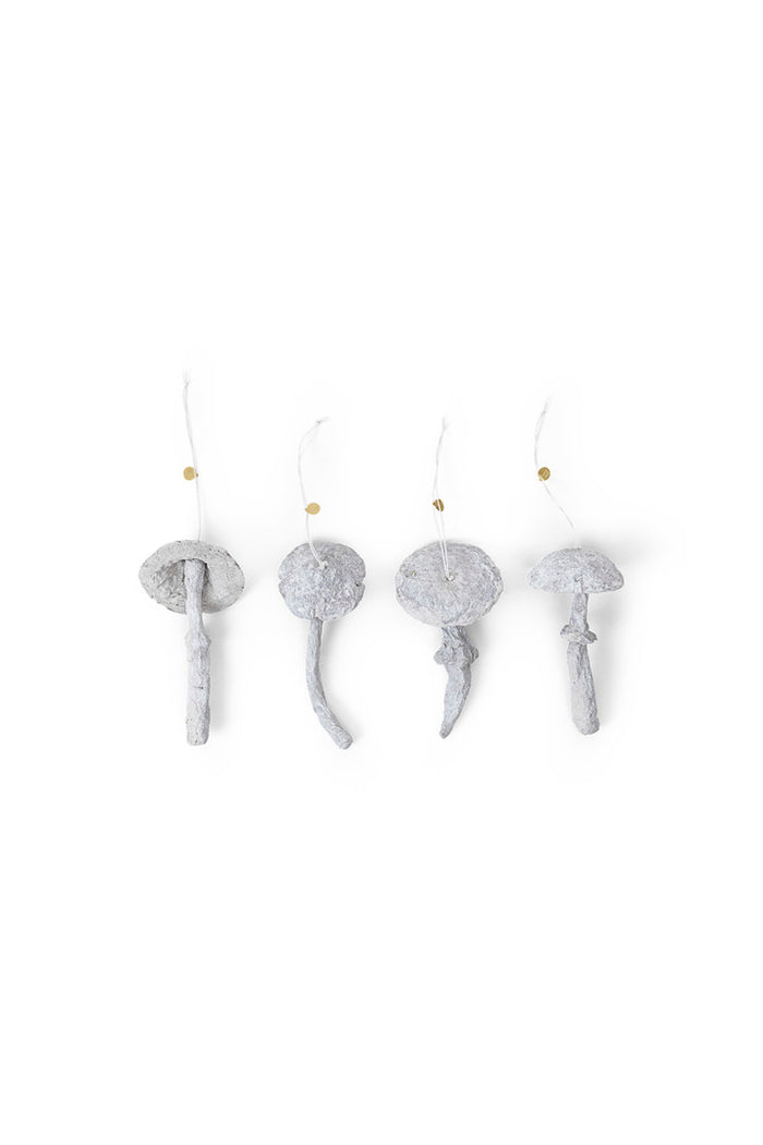 Ferm Living - Mushroom Ornamente - 4er Set