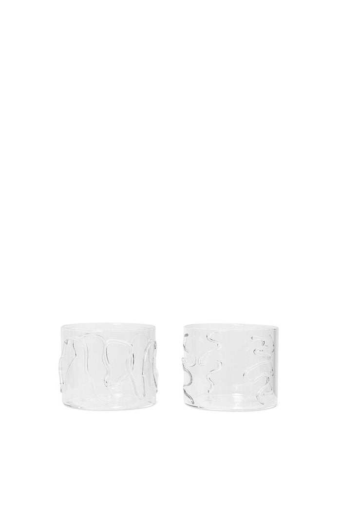 Ferm Living - Doodle Glasses - Set of 2