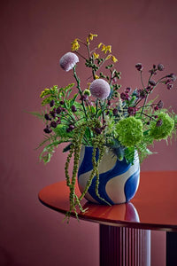 Romy Blumentopf - Blau, Steingut