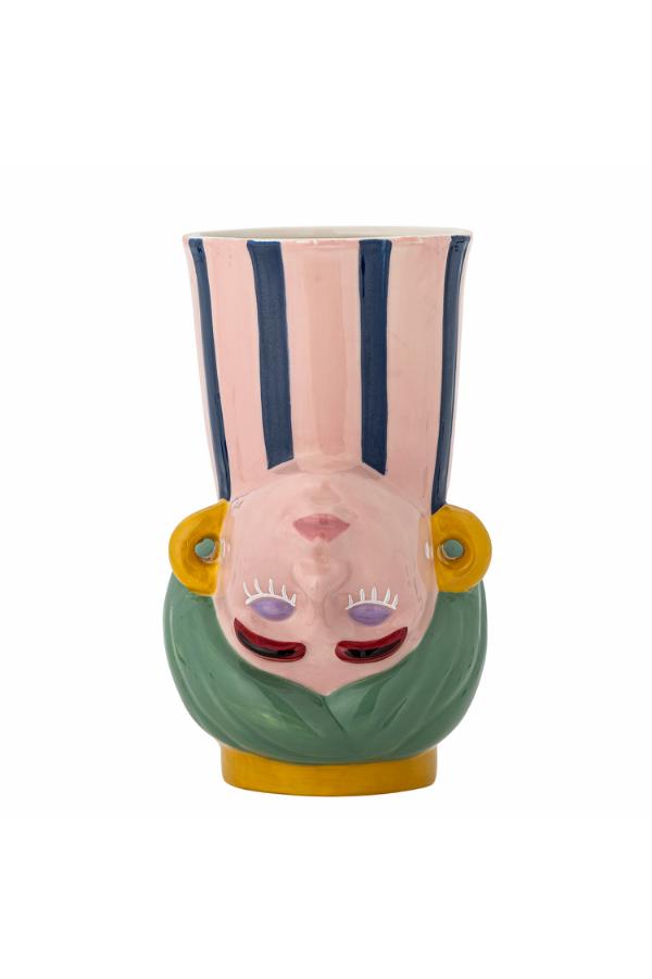 Miss Jody Vase - Bunt, Steingut