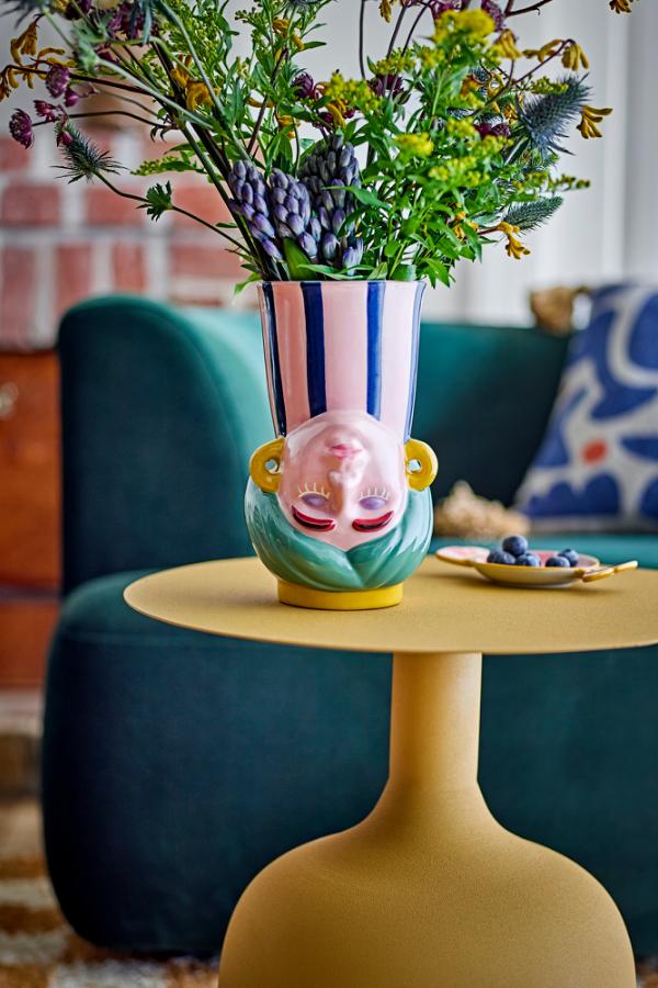 Miss Jody Vase - Bunt, Steingut