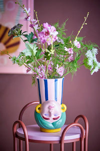 Miss Jody Vase - Bunt, Steingut