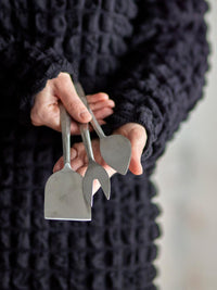 Kinnie -  Käse-Utensilien, Silber, Edelstahl