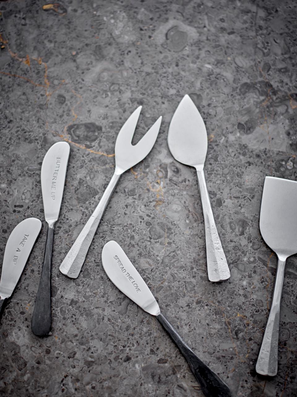Kinnie -  Käse-Utensilien, Silber, Edelstahl