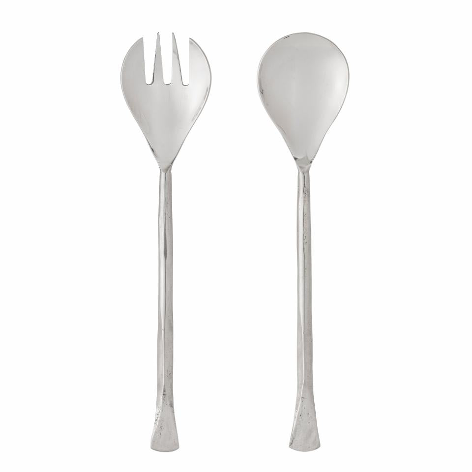 Kinnie Salatbesteck - Silber,Edelstahl