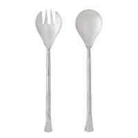 Kinnie Salatbesteck - Silber,Edelstahl